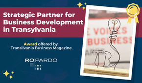 Ropardo recognized as strategic partner for business development in Transylvania